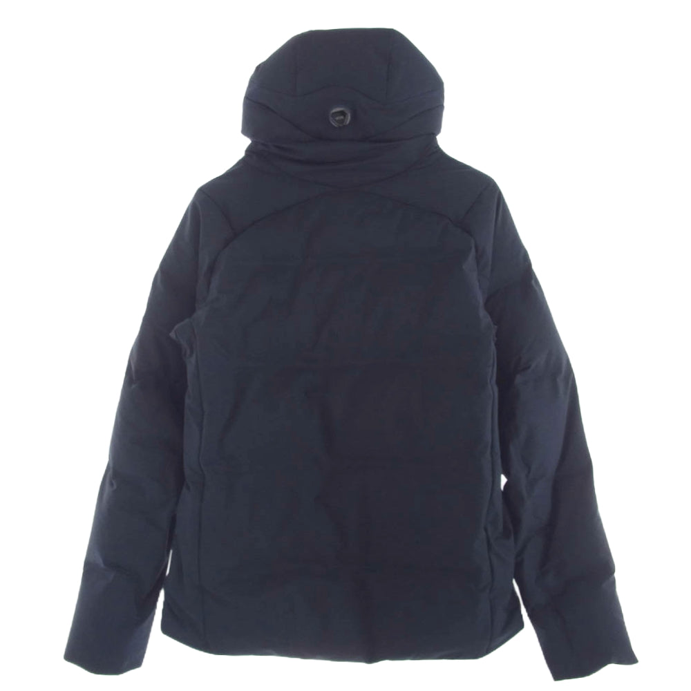 DESCENTE デサント DAMMGK32U ALLTERRAIN SHUTTLE 水沢ダウン オルテライン シャトル フーデッド ダウン ジャケット ネイビー系 M【中古】