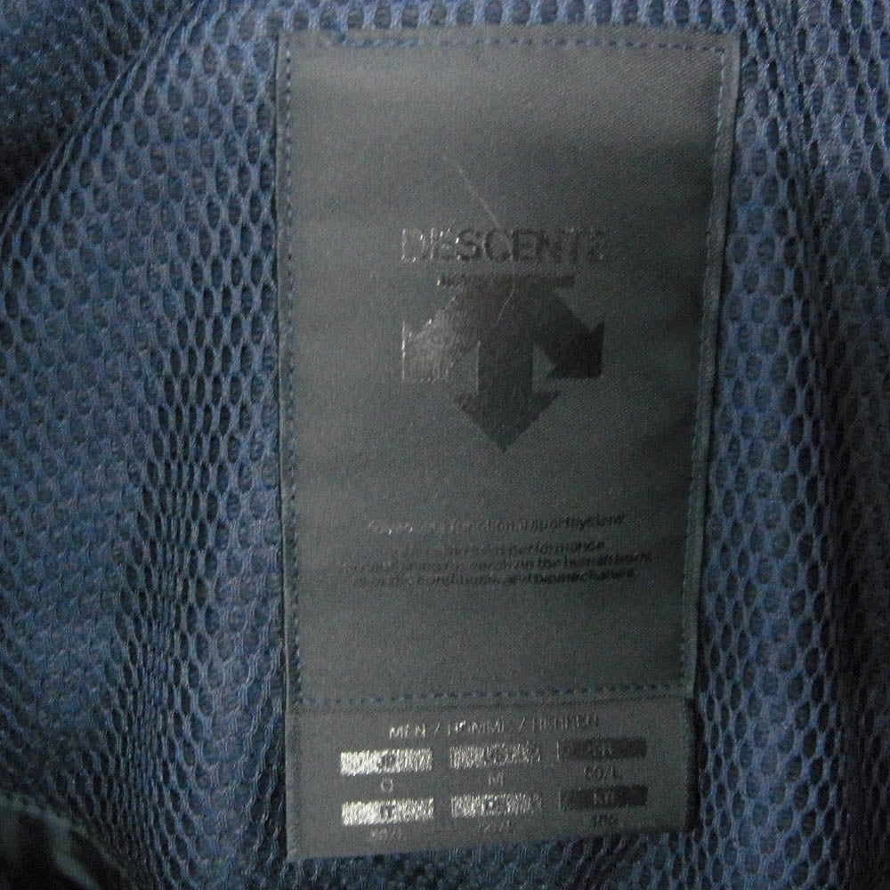 DESCENTE デサント DAMMGK32U ALLTERRAIN SHUTTLE 水沢ダウン オルテライン シャトル フーデッド ダウン ジャケット ネイビー系 M【中古】