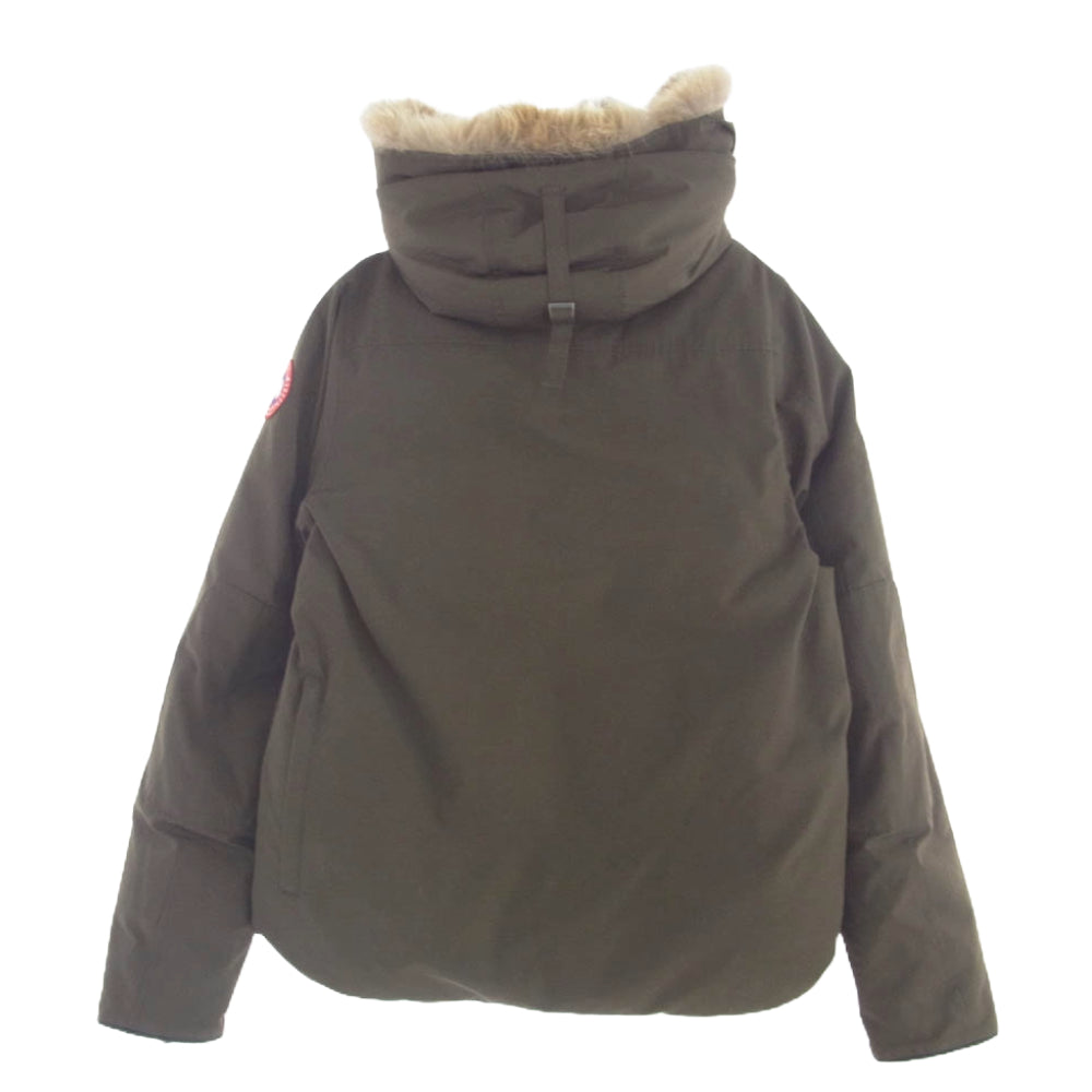 CANADA GOOSE カナダグース 2301JM R 国内正規品 グリフィンインターナショナルタグ RUSSELL PARKA ラッセルパーカ ダウンジャケット カーキ系 XL【中古】