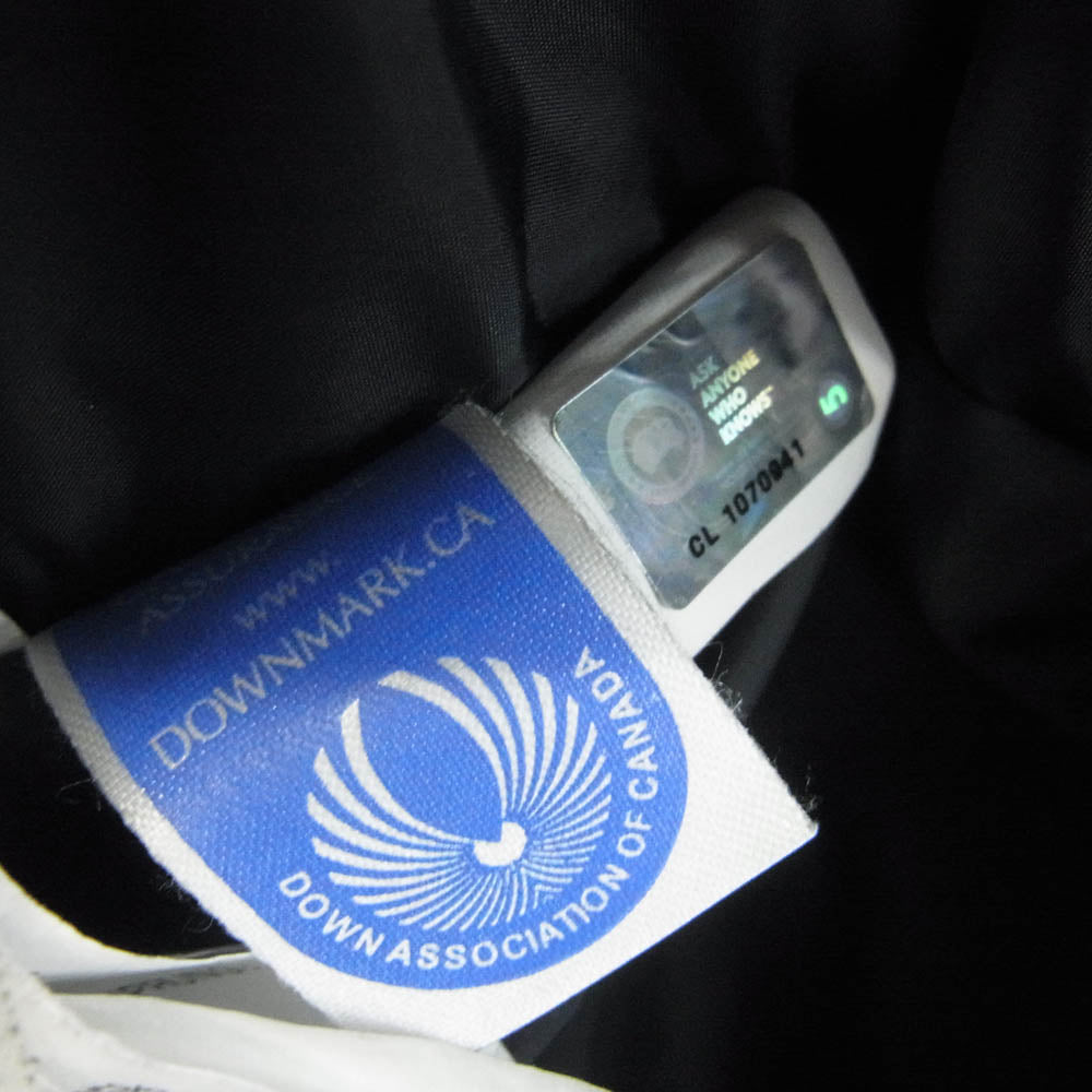 CANADA GOOSE カナダグース 2301JM R 国内正規品 グリフィンインターナショナルタグ RUSSELL PARKA ラッセルパーカ ダウンジャケット カーキ系 XL【中古】