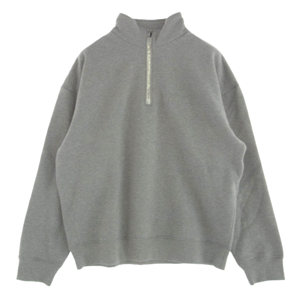 Dior ディオール 513J635A0531 CD Icon ハーフジップ スウェット トレーナー フリース グレー系 XL【中古】