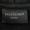 BALENCIAGA バレンシアガ 24AW 803264 TRVP6 × VOGUE ヴォーグ ジップアップ フーディー パーカー ブラック系 L【中古】