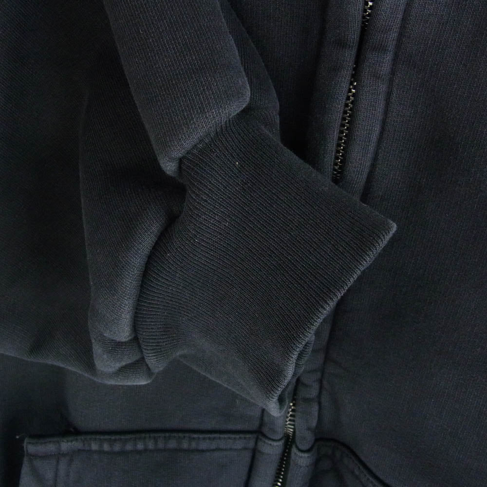 BALENCIAGA バレンシアガ 24AW 803264 TRVP6 × VOGUE ヴォーグ ジップアップ フーディー パーカー ブラック系 L【中古】