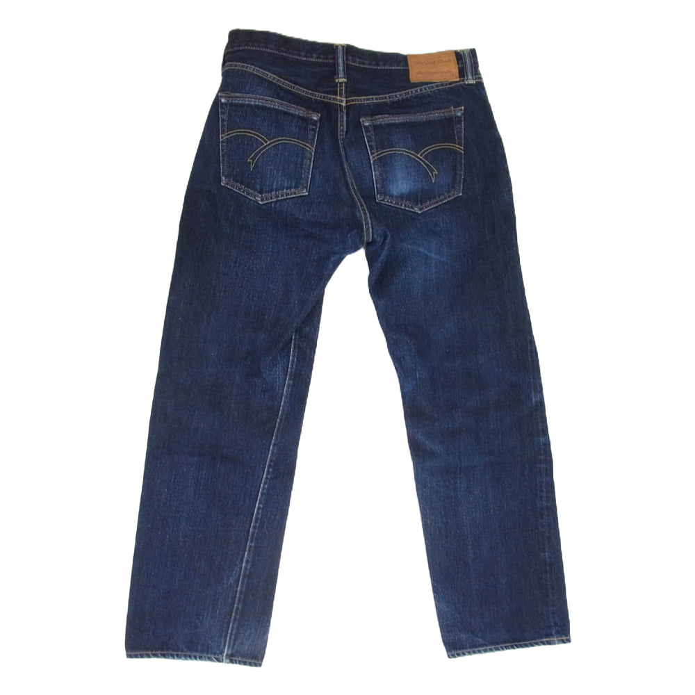 THE FLAT HEAD ザフラットヘッド FN-3009N 14.5oz テーパード ストレート ジーンズ デニム パンツ インディゴブルー系 33【中古】