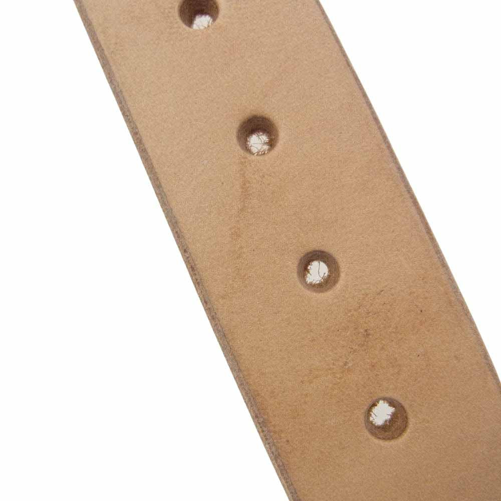 THE FLAT HEAD ザフラットヘッド レザー ギャリソン ベルト ライトブラウン系 32【美品】【中古】