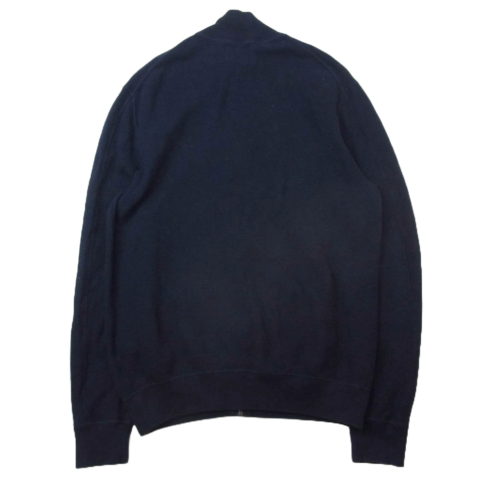POLO RALPH LAUREN ポロ・ラルフローレン フルジップ ニット カーディガン ネイビー系 L【中古】