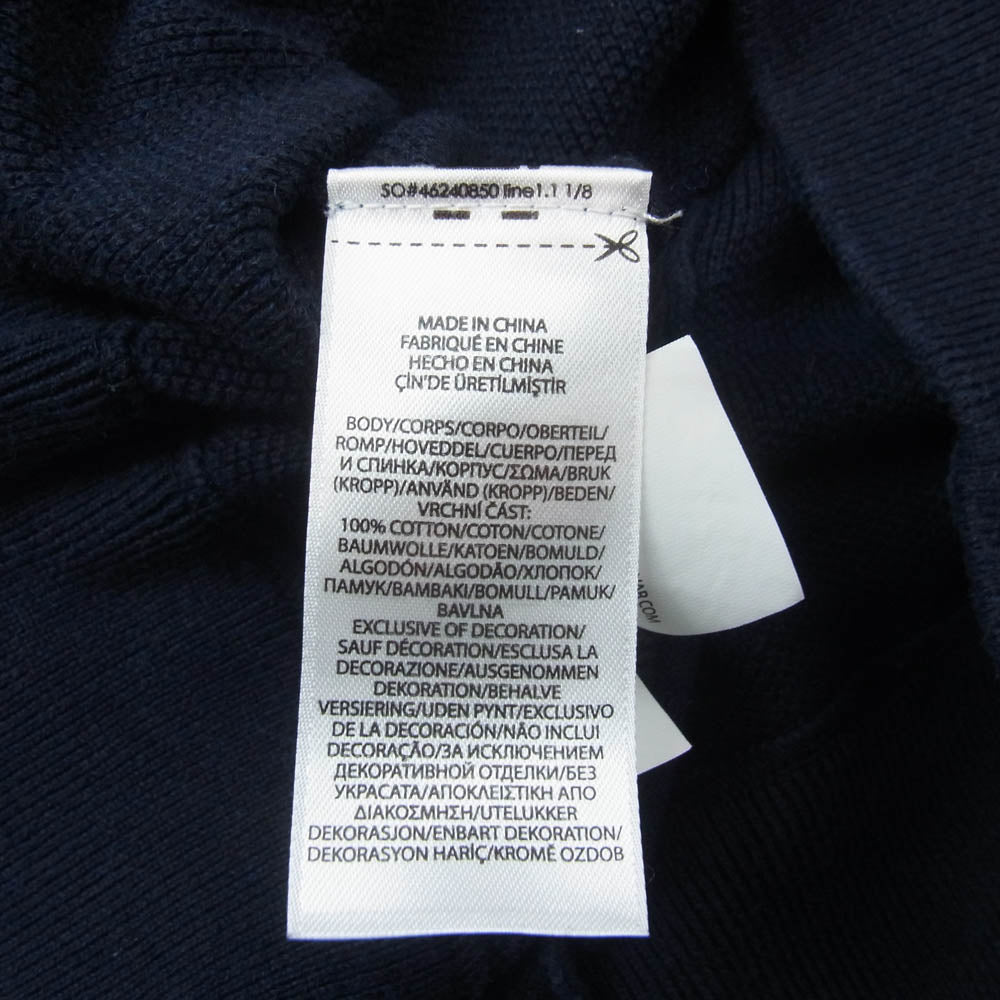 POLO RALPH LAUREN ポロ・ラルフローレン フルジップ ニット カーディガン ネイビー系 L【中古】
