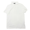 GUCCI グッチ 243869 X8680 ロゴ刺繍 コットン 半袖 ポロシャツ ホワイト系 L【中古】