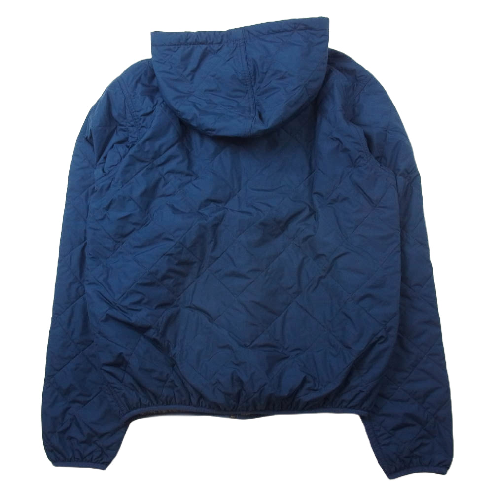patagonia パタゴニア 27610 Diamond Quilted Bomber Hoody ダイアモンド キルト ボマー フーディ ジャケット ネイビー系 M【中古】