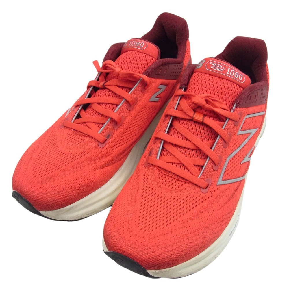 NEW BALANCE ニューバランス M1080Z13 Fresh Foam X 1080 V13 フレッシュフォーム ランニング シューズ スニーカー レッド系 27.5cm【中古】