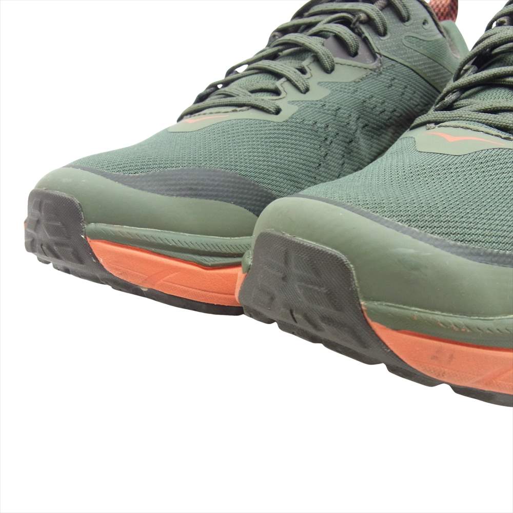 HOKA ONE ONE ホカ オネオネ 1106510 CHALLENGER ATR 6 WIDE ランニング シューズ スニーカー グリーン系 28cm【中古】