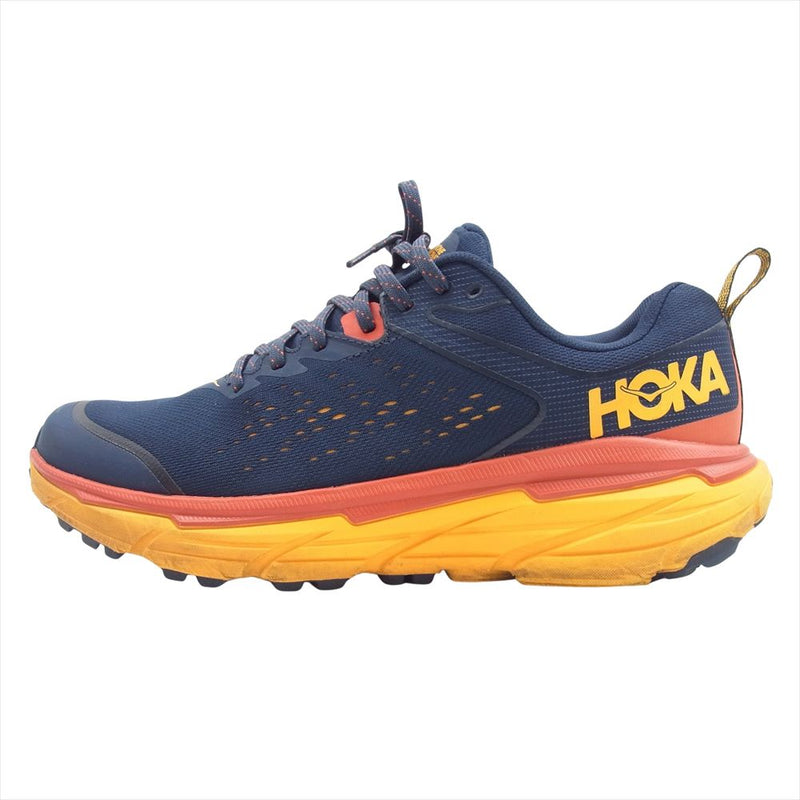 HOKA ONE ONE ホカ オネオネ 1106513 CHALLENGER ATR 6 WIDE ランニング シューズ スニーカー ネイビー系 27.5cm【中古】