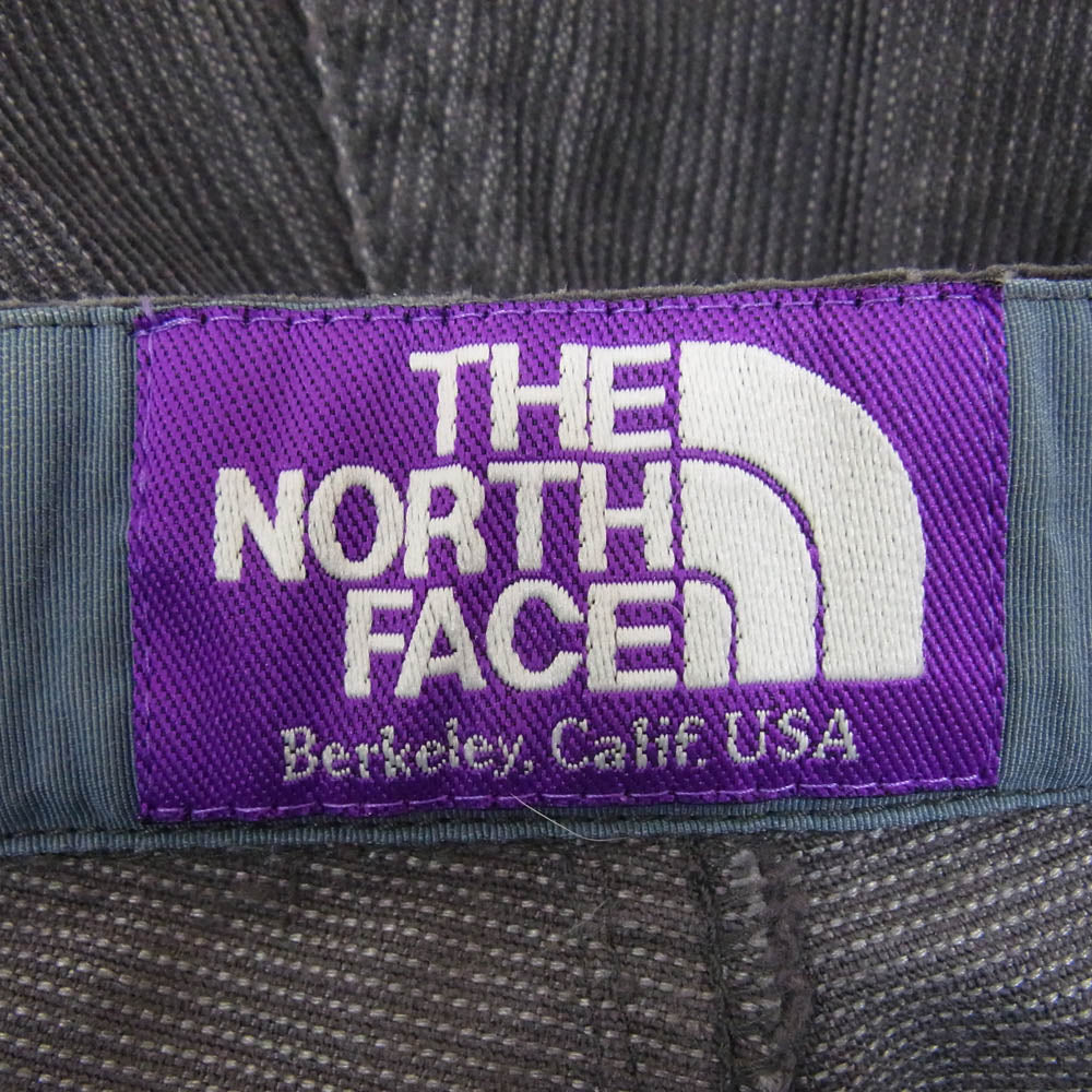 THE NORTH FACE ノースフェイス NT5750N PURPLE LABEL コーデュロイ パンツ グレー系 30【中古】