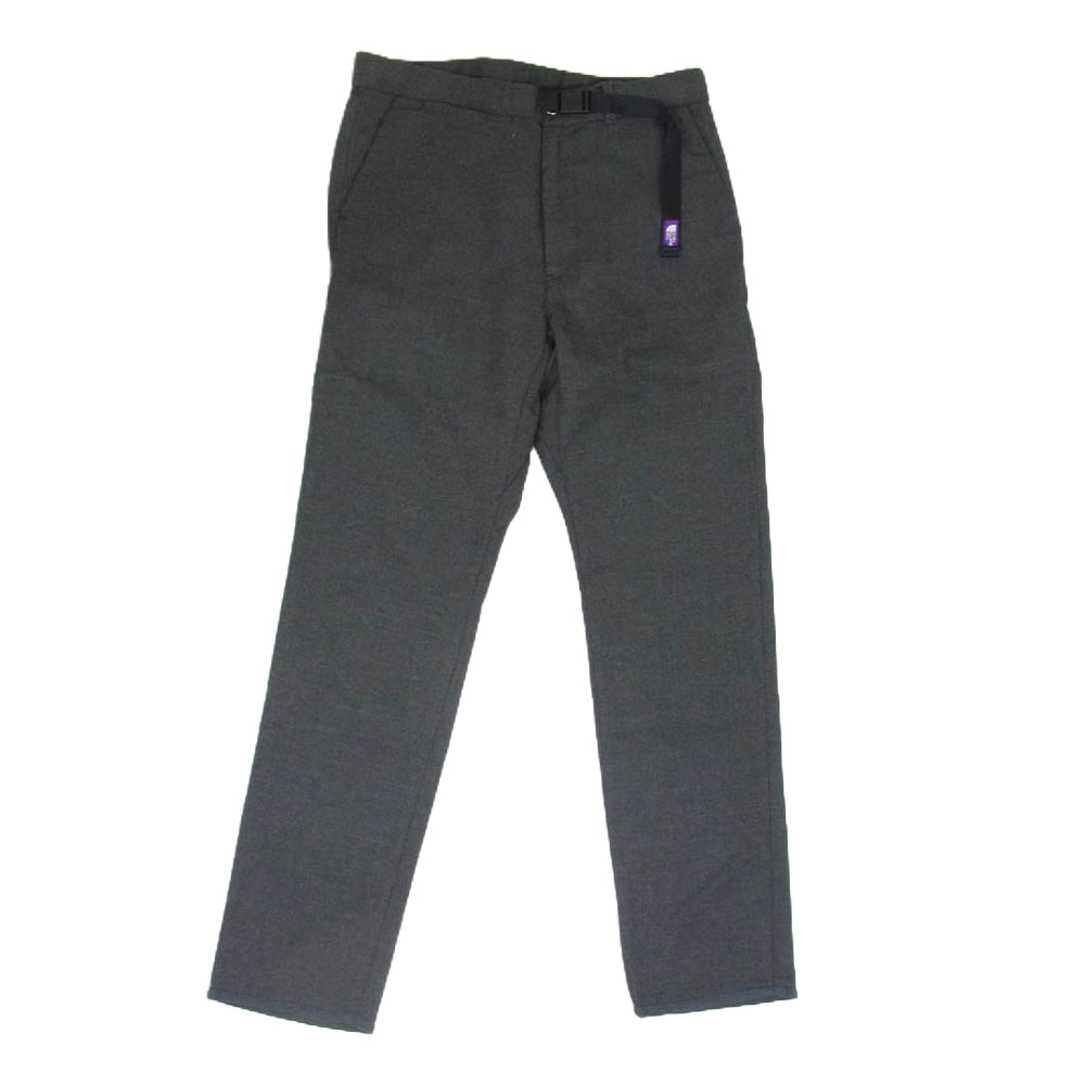 THE NORTH FACE ノースフェイス NT5358N PURPLE LABEL STRETCH SERGE WEAVING BELT PANTS ベルトパンツ グレー系 30【中古】