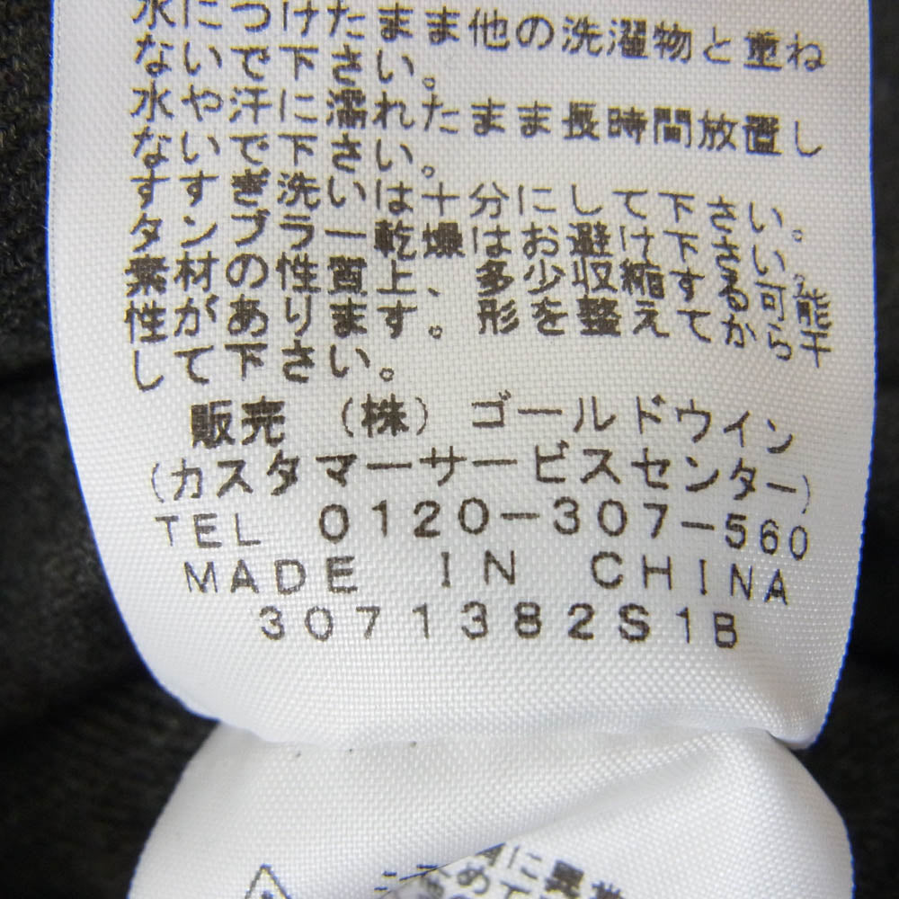 THE NORTH FACE ノースフェイス NT5358N PURPLE LABEL STRETCH SERGE WEAVING BELT PANTS ベルトパンツ グレー系 30【中古】