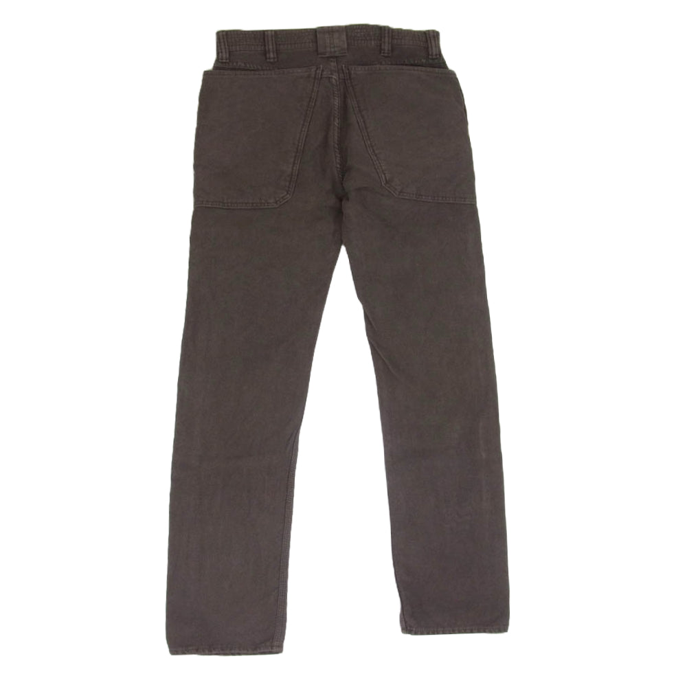 SASAFRAS ササフラス フォールリーフ パンツ ピケ ブラウン系 S【中古】