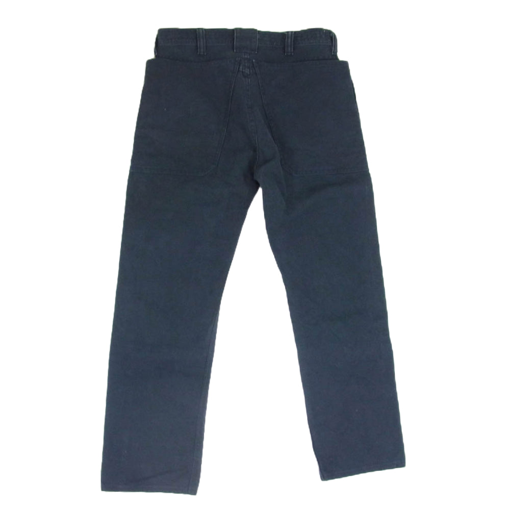 SASAFRAS ササフラス フォールリーフ パンツ ダック地 ネイビー系 S【中古】