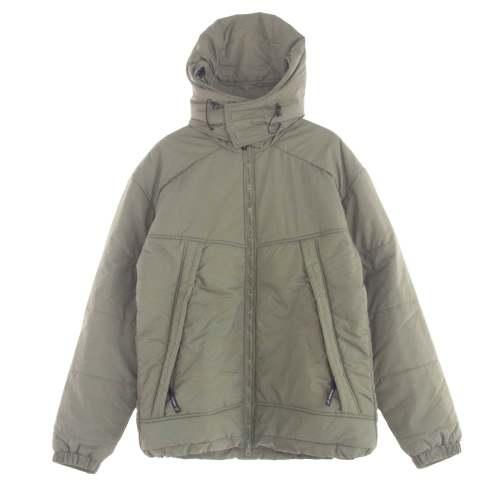 US ARMY USA製 アメリカ軍 PCU LEVEL7 Beyond社製 レベル7 プリマロフト ジャケット カーキ系 M【中古】