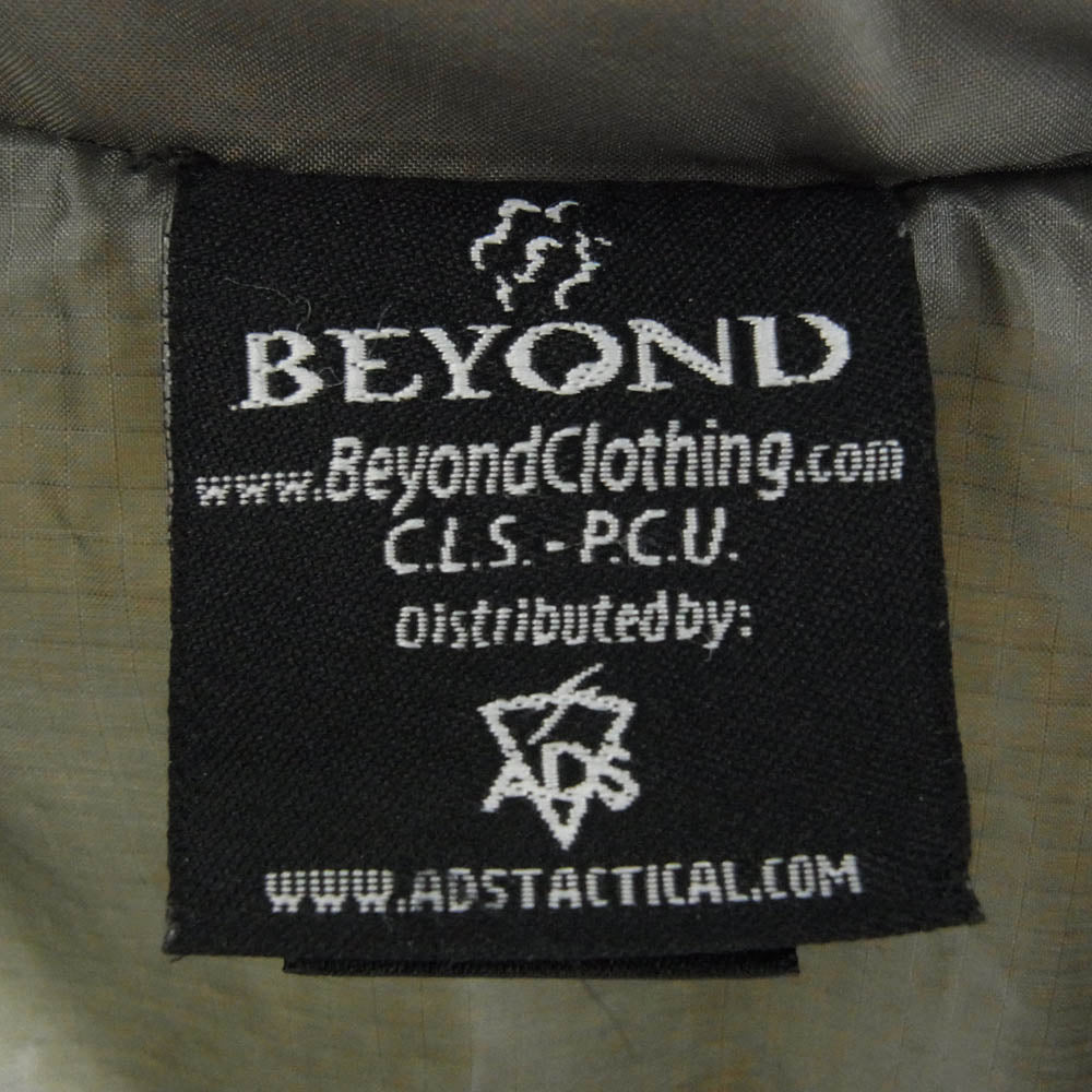 US ARMY USA製 アメリカ軍 PCU LEVEL7 Beyond社製 レベル7 プリマロフト ジャケット カーキ系 M【中古】
