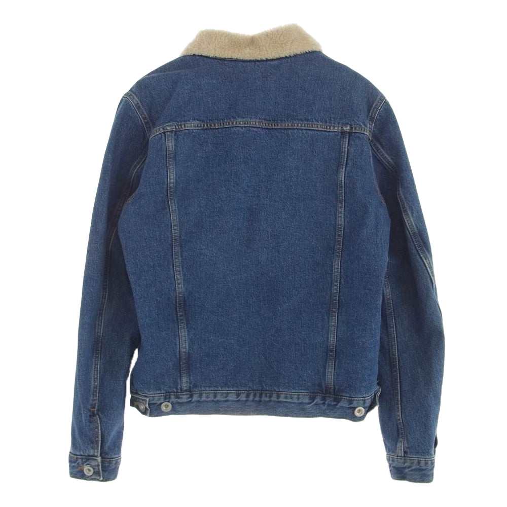 DIESEL ディーゼル ボア デニム ジャケット インディゴブルー系 M【中古】