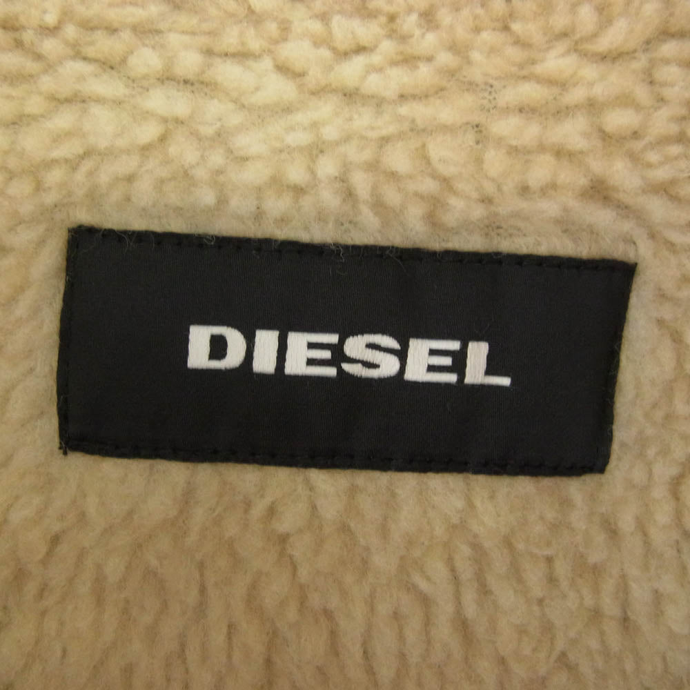 DIESEL ディーゼル ボア デニム ジャケット インディゴブルー系 M【中古】