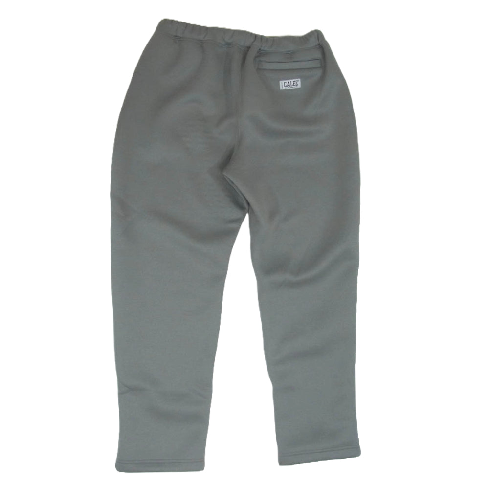 CALEE キャリー MULTI WAY DOUBLE KNIT RELAX PANTS マルチ ウェイ ダブル ニット リラックス スウェット パンツ グリーン系 XL【中古】