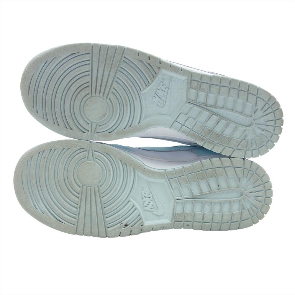NIKE ナイキ DV0833-104 Dunk Low Retro Glacier Blue ダンク ロー レトロ グレイシア ブルー ローカット スニーカー ライトブルー系 ホワイト系 27.0cm【中古】
