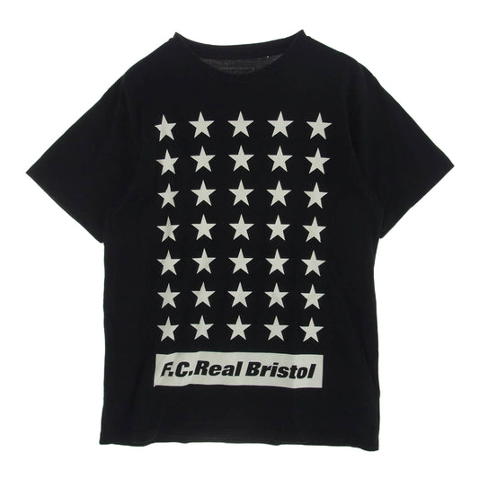 F.C.R.B. エフシーアールビー FCRB-160030 Star Print Tee スタープリント 半袖 カットソー Tシャツ ブラック系 S【中古】