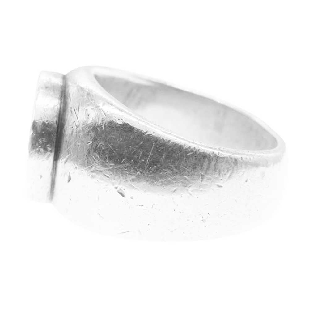 GARNI ガルニ ボタン リング シルバー シルバー系 13号【中古】