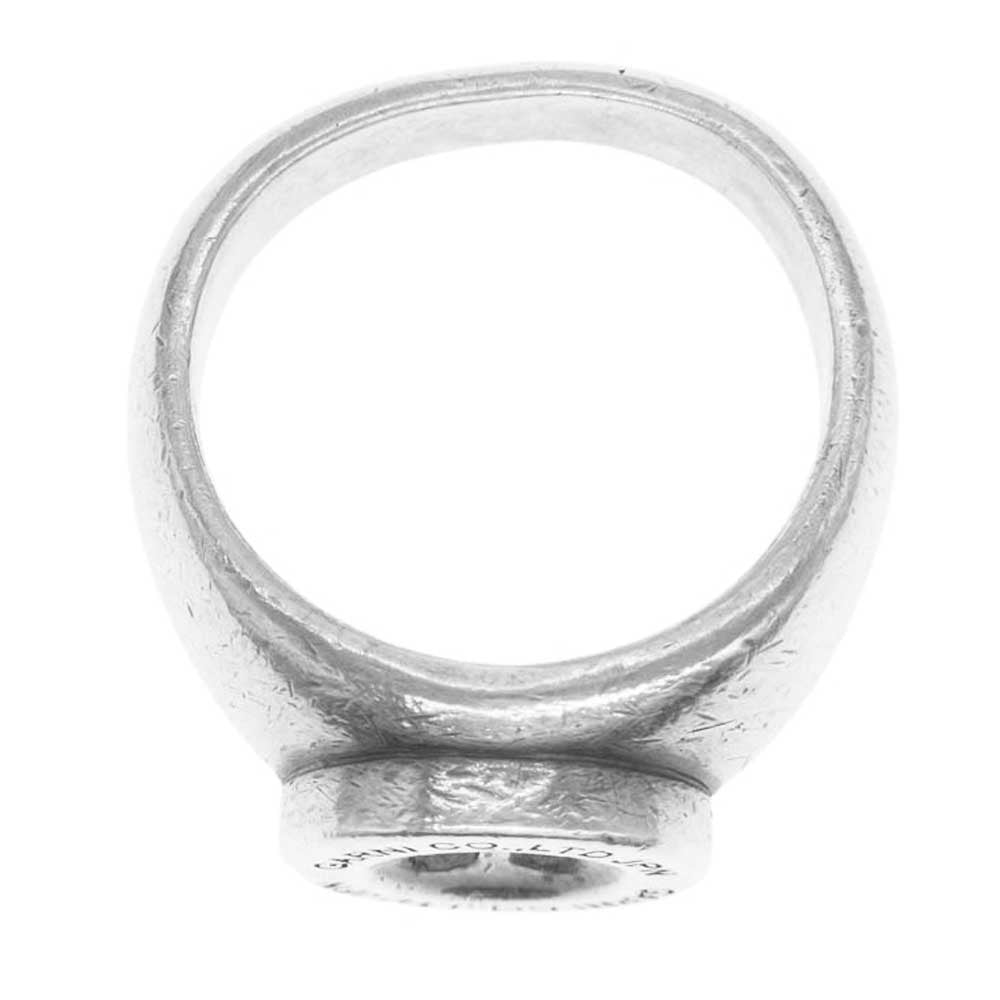 GARNI ガルニ ボタン リング シルバー シルバー系 13号【中古】