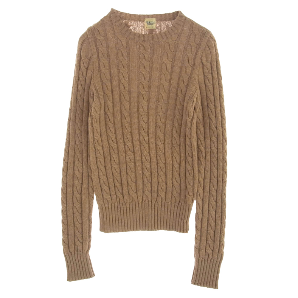 Ron Herman ロンハーマン WOOL ウール ケーブルニット ブラウン系【中古】