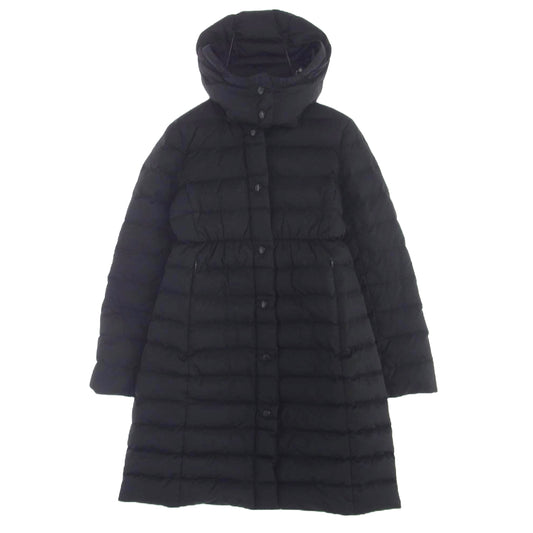 MONCLER モンクレール 国内正規品 ADOXA アドクサ フーデッド ダウンコート ダウンジャケット ブラック系  0 【中古】