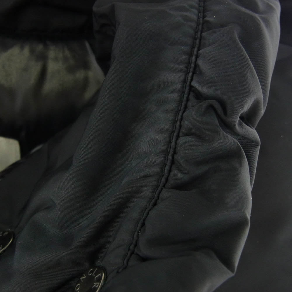 MONCLER モンクレール 国内正規品 ADOXA アドクサ フーデッド ダウンコート ダウンジャケット ブラック系  0 【中古】