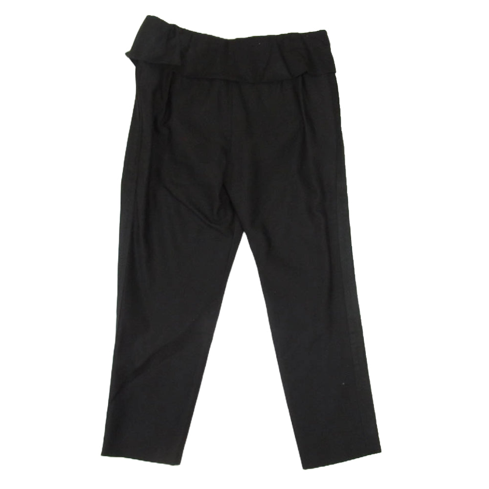ジョンリンクス JL107-PT279 silk wool pants シルク ウール テーパード パンツ ブラック系 M【中古】