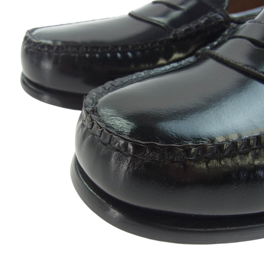 G.H.BASS & COMPANY ジーエイチバス WAYFARER レザー ローファー ブラック系 7【中古】
