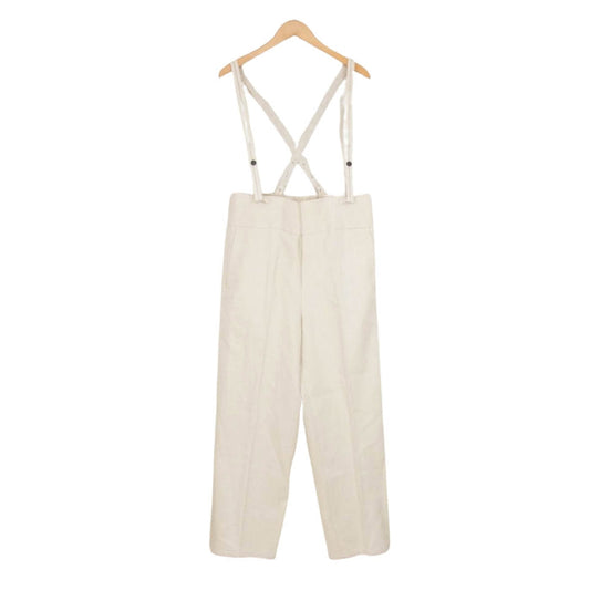ジョンリンクス JL201-PT560 サスペンダー デニムパンツ オフホワイト系 M【中古】