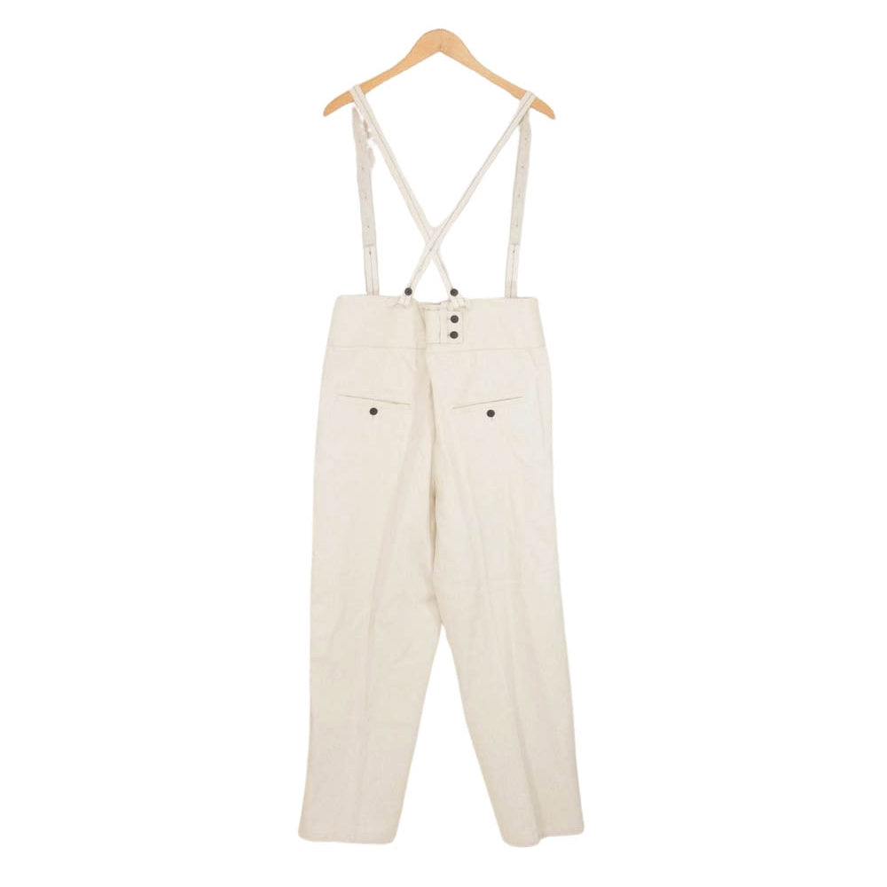 ジョンリンクス JL201-PT560 サスペンダー デニムパンツ オフホワイト系 M【中古】