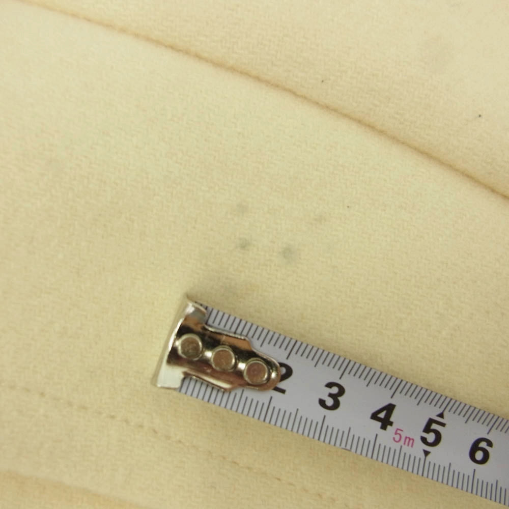 MADISON BLUE マディソンブルー 17AW MB174-2011 メルトン ウール ビッグ Pコート オフホワイト系【中古】