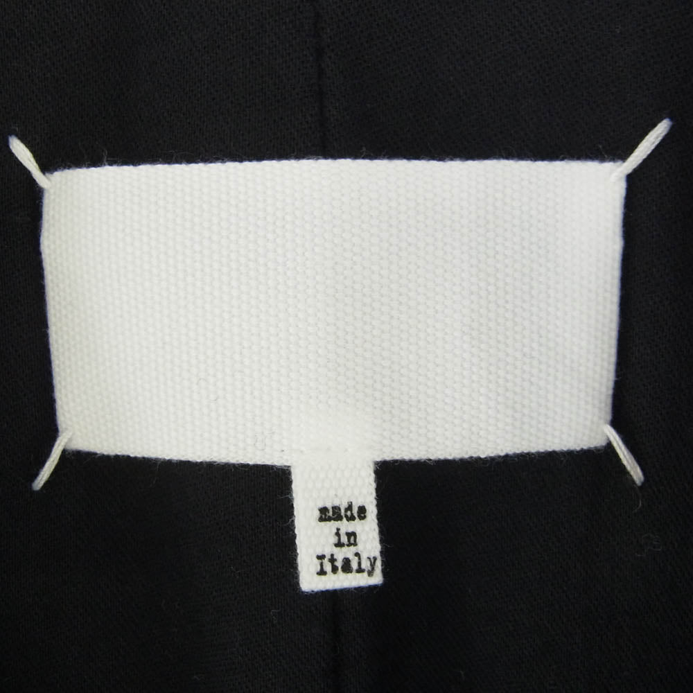 MAISON MARGIELA メゾンマルジェラ 22SS S31BN0330 白タグ Co-Ed インサイドアウト 再構築 中綿 ジャケット ネイビー系 ホワイト系 40【中古】