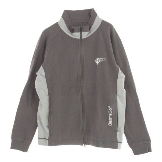 ビームスゴルフ ORANGE LABEL フリース ジャケット ダークブラウン系 M【中古】
