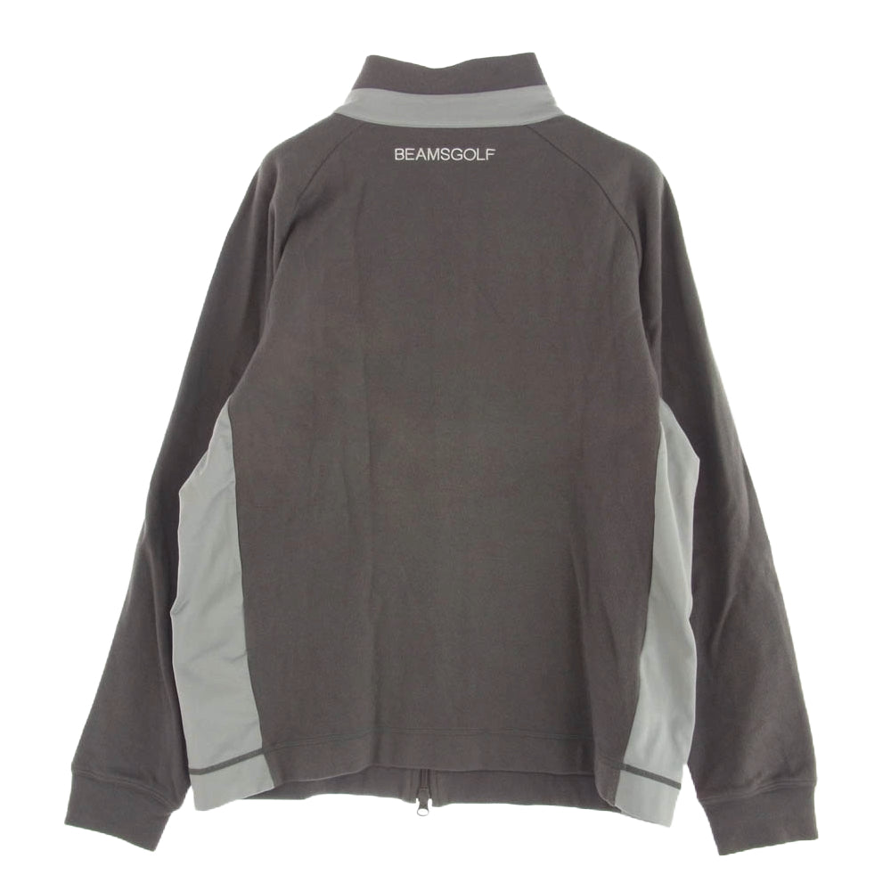 ビームスゴルフ ORANGE LABEL フリース ジャケット ダークブラウン系 M【中古】