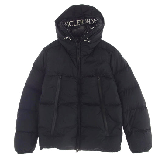 MONCLER モンクレール 19AW E20914194385 C0300 MONTCLA フーデッド ナイロン ダウン ジャケット ブラック 1 ブラック系 1【中古】