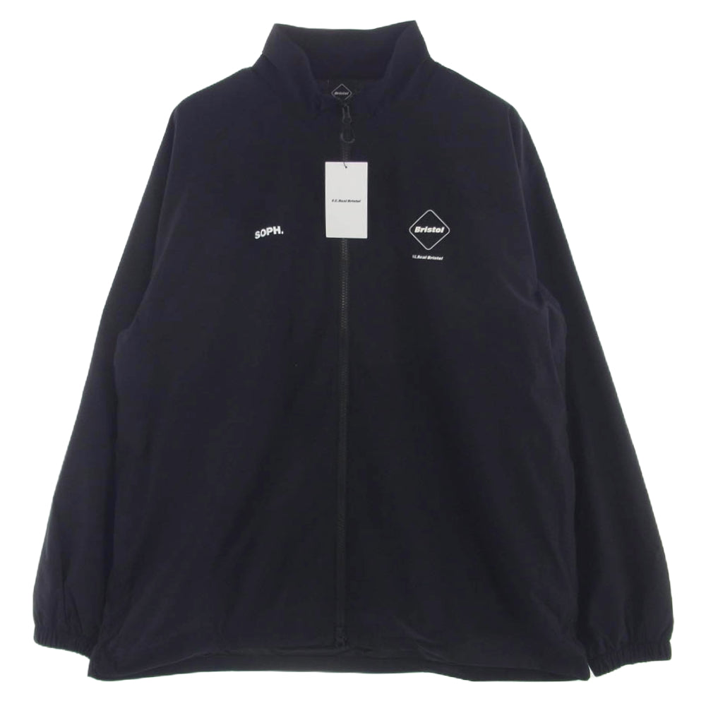 F.C.R.B. エフシーアールビー 24SS FCRB-240055　 VENTILATION LOGO TRAINING JACKET ベンチレーション トレーニング ジャケット ブラック系 XL【新古品】【未使用】【中古】