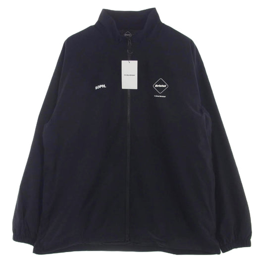 F.C.R.B. エフシーアールビー 24SS FCRB-240055　 VENTILATION LOGO TRAINING JACKET ベンチレーション トレーニング ジャケット ブラック系 XL【新古品】【未使用】【中古】