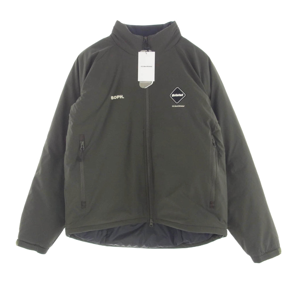 F.C.R.B. エフシーアールビー FCRB-242053　 INSULATED VENTILATION JACKET ベンチレーション ジャケット プリマロフト カーキ系 S【新古品】【未使用】【中古】