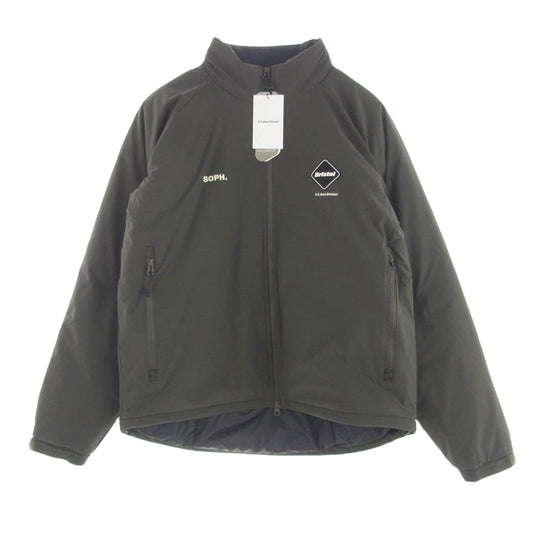 F.C.R.B. エフシーアールビー FCRB-242053　 INSULATED VENTILATION JACKET ベンチレーション ジャケット プリマロフト カーキ系 S【新古品】【未使用】【中古】