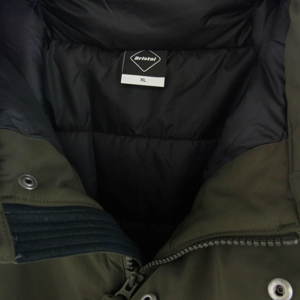 F.C.R.B. エフシーアールビー 24AW FCRB-242050 PADDED BENCH COAT 中綿 ベンチ コート カーキ系 XL【新古品】【未使用】【中古】
