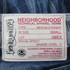 NEIGHBORHOOD ネイバーフッド 08EX STUSSY ステューシー BONEYARDS MIDIUM  Denim Pants サベージ ミディアム デニム パンツ インディゴブルー系 S【中古】