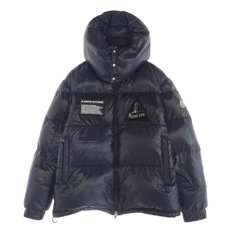 MONCLER モンクレール E0914190785 68950 国内正規品 GARY ゲイリー ダウン ジャケット 4 ネイビー ネイビー系 4【中古】