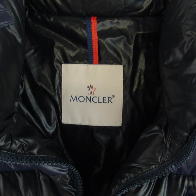 MONCLER モンクレール E0914190785 68950 国内正規品 GARY ゲイリー ダウン ジャケット 4 ネイビー ネイビー系 4【中古】